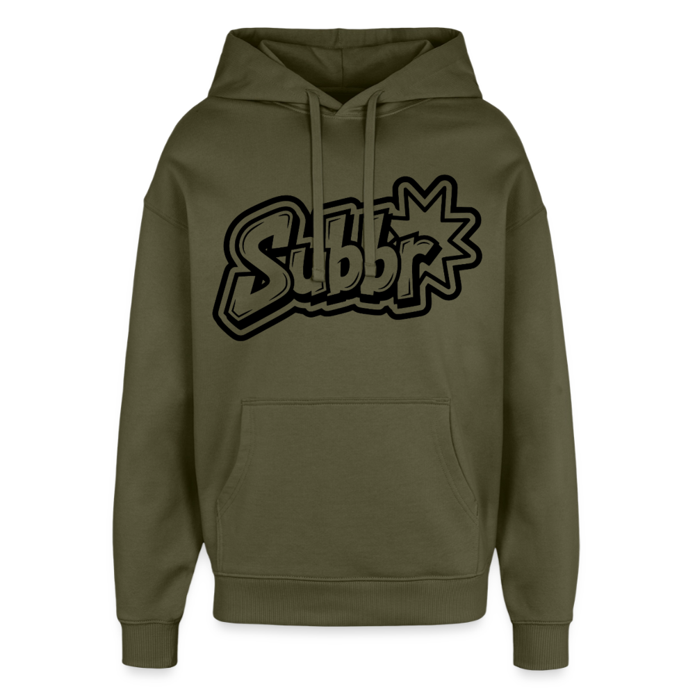 Suburb Design – Oversized Unisex Hoodie - Khaki