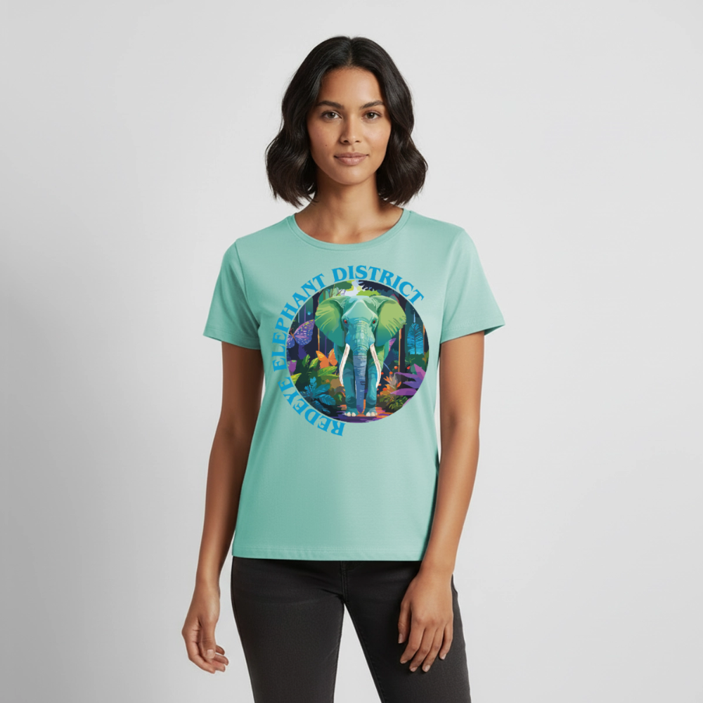 Elephant Design – Frauen Premium T-Shirt - Mint 