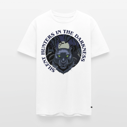 Silent Hunter Design – Männer Premium T-Shirt - Weiß
