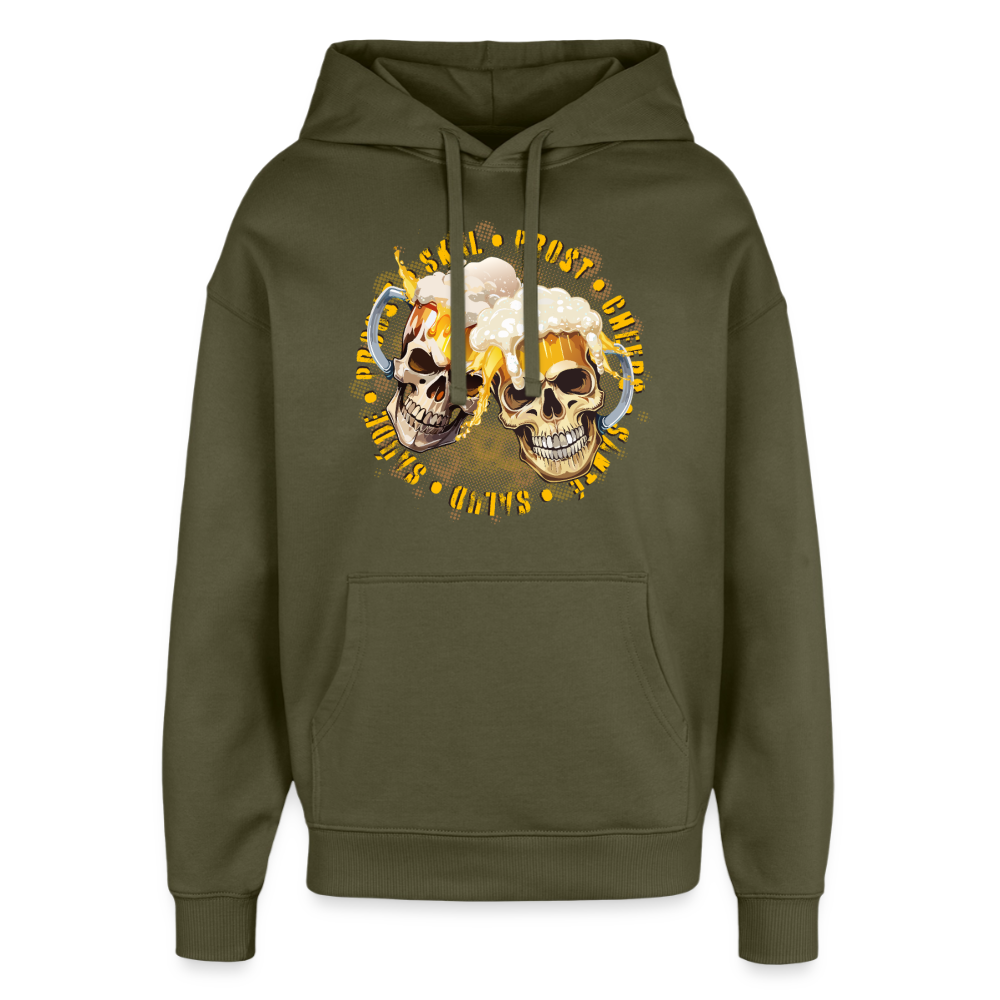 Oversized Unisex Hoodie - Khaki