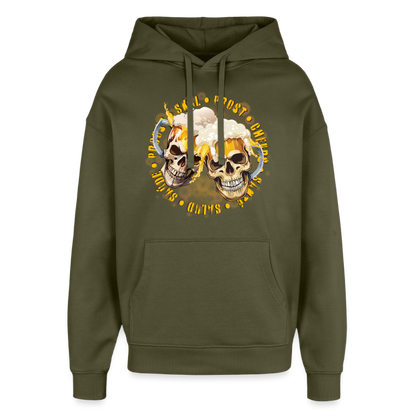 Oversized Unisex Hoodie - Khaki