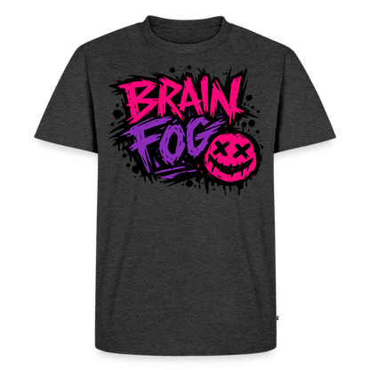 Brain Fog Design – Männer Premium T-Shirt - Anthrazit meliert