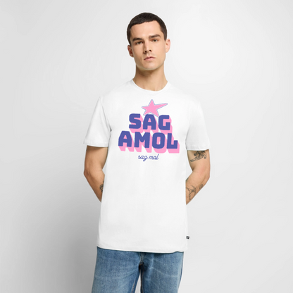 Sagamol Design – Männer Premium T-Shirt - Weiß