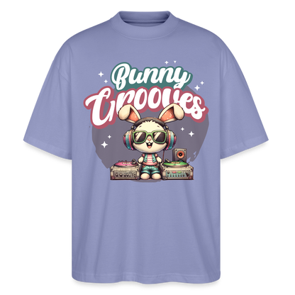 Bunny Groves Design – Oversized Unisex Bio T-Shirt - Violett
