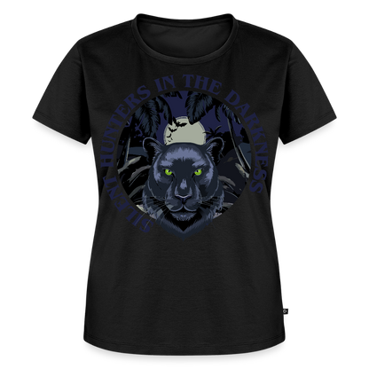 Silent Hunter Design – Frauen Premium T-Shirt - Schwarz