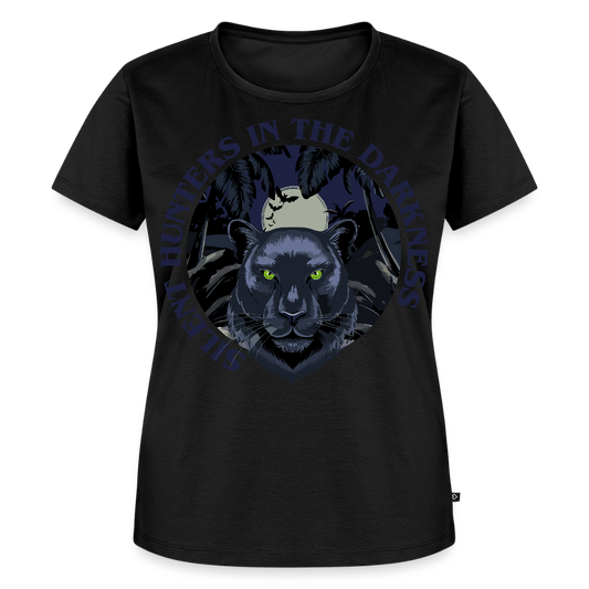 Silent Hunter Design – Frauen Premium T-Shirt - Schwarz