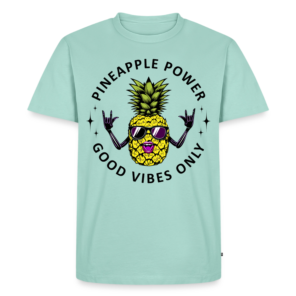 Pineapple Power Design – Männer Premium T-Shirt - Mint 