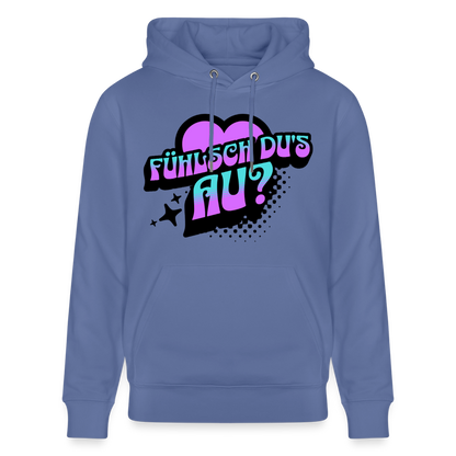 Fühlsch du‘s au Design – Unisex Bio-Hoodie - Blau