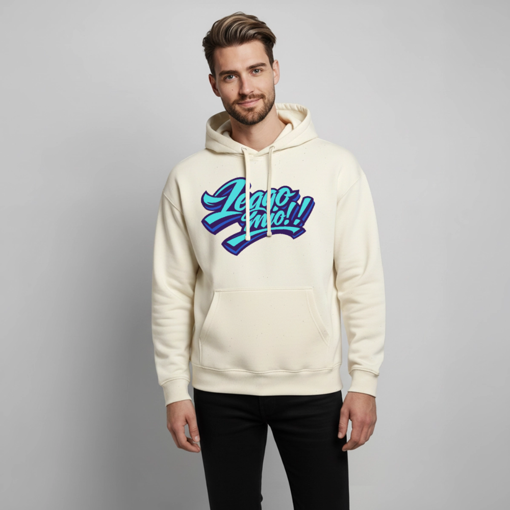 Leggomio Design – Oversized Unisex Hoodie - Natur