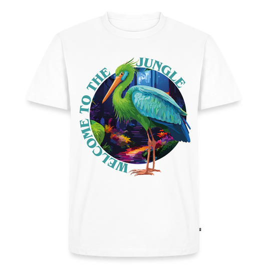 Jungle Design – Männer Premium T-Shirt - Weiß
