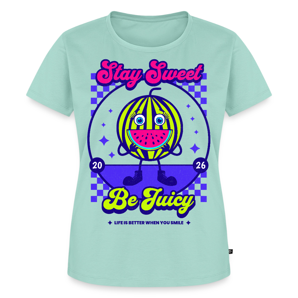 Stay Sweet Design – Frauen Premium T-Shirt - Mint 
