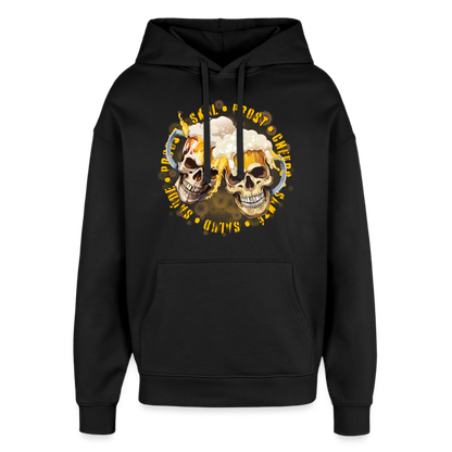 Oversized Unisex Hoodie - Schwarz