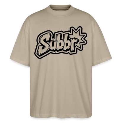 Subbr Design – Oversized Unisex Bio T-Shirt - Steingrau