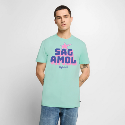 Sagamol Design – Männer Premium T-Shirt - Mint 