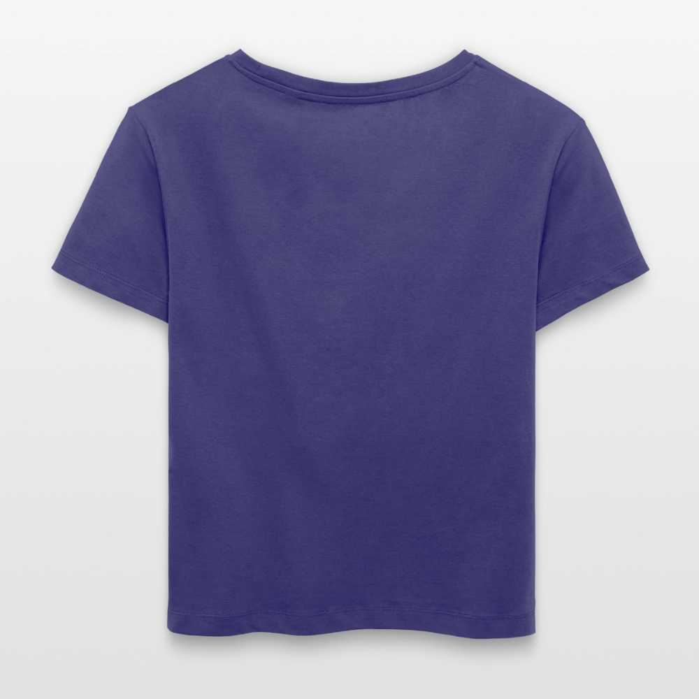 Tiger Skull Design – Rundhals Frauen Bio-T-Shirt - Dämmerung