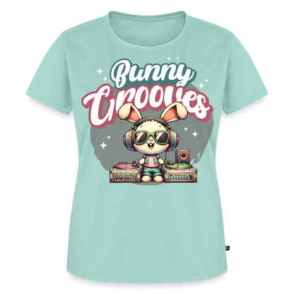 Bunny Grooves Design – Frauen Premium T-Shirt - Mint 