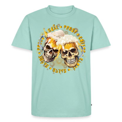 Party Skull Design – Männer Premium T-Shirt - Mint 