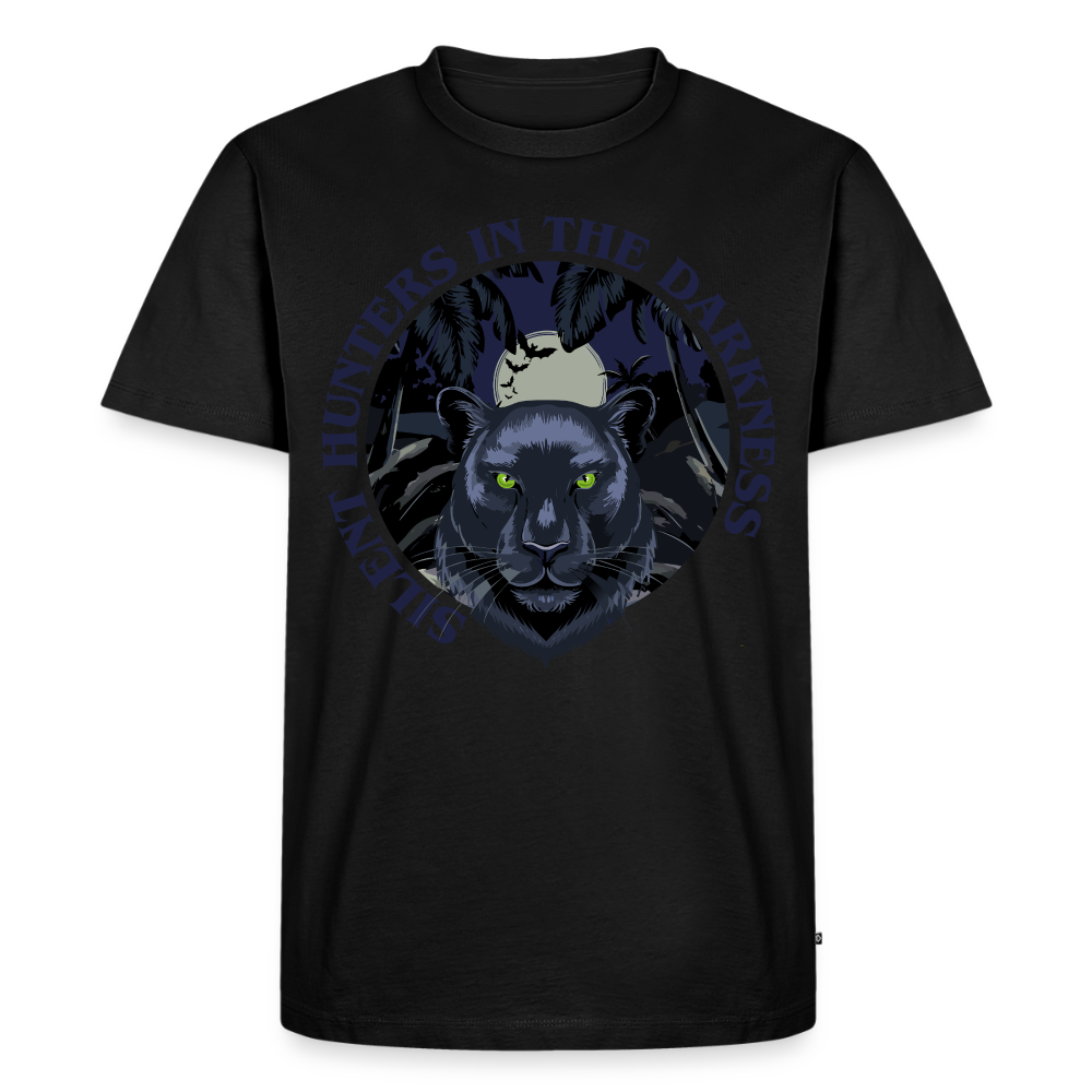Silent Hunter Design – Männer Premium T-Shirt - Schwarz