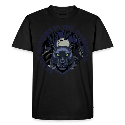 Silent Hunter Design – Männer Premium T-Shirt - Schwarz