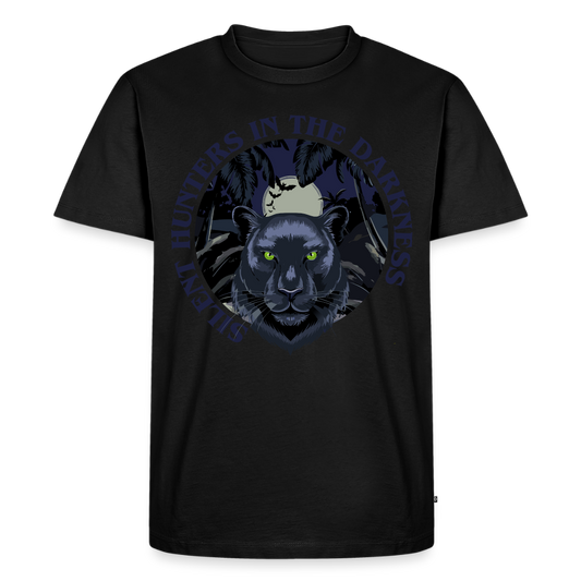 Silent Hunter Design – Männer Premium T-Shirt - Schwarz