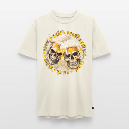 Party Skull Design – Männer Premium T-Shirt - Naturweiß