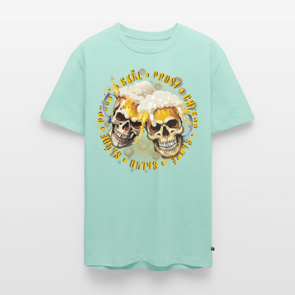 Party Skull Design – Männer Premium T-Shirt - Mint 