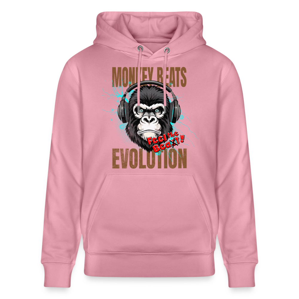 Monkey Beats Design – Unisex Bio-Hoodie - Lila Traum