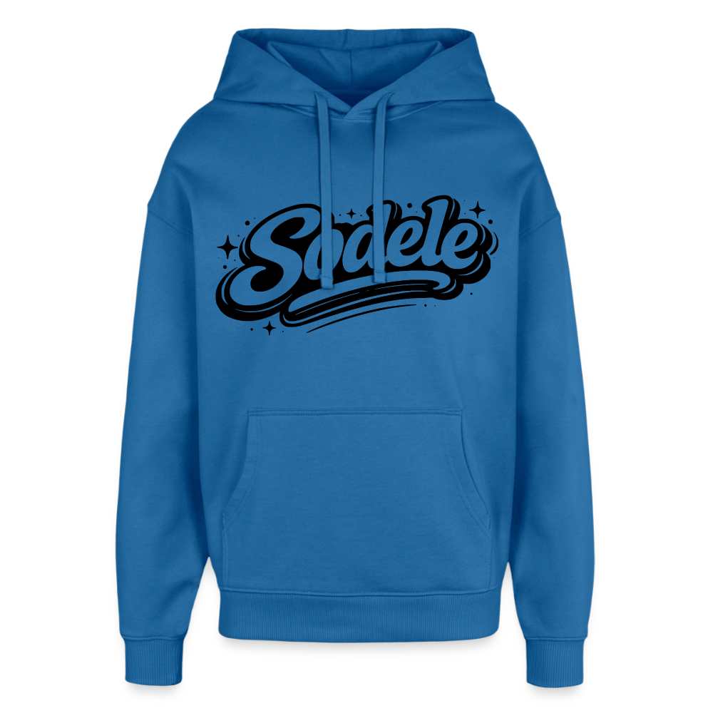Sodele Design – Oversized Unisex Hoodie - Achtsames Blau