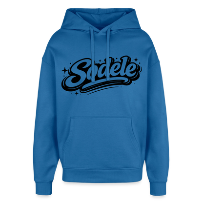 Sodele Design – Oversized Unisex Hoodie - Achtsames Blau