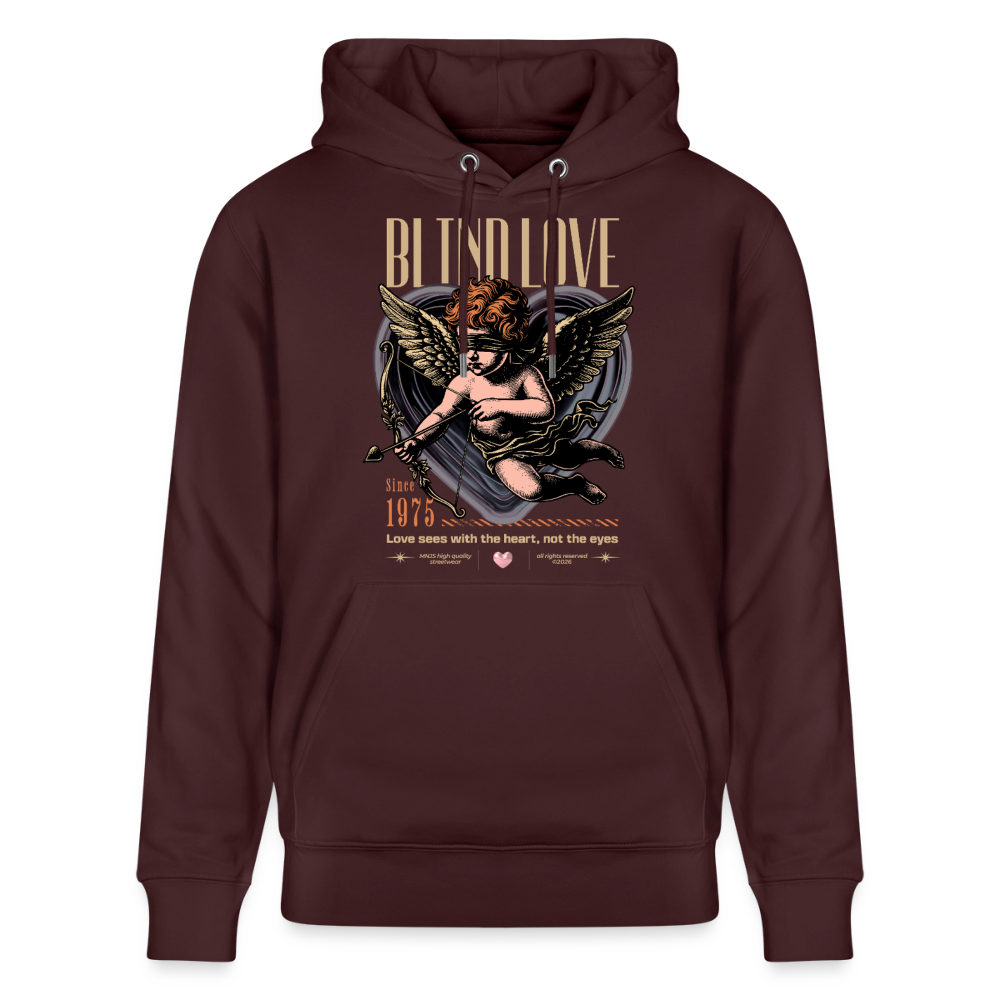 Blind Love Design – Unisex Bio-Hoodie - Maroon