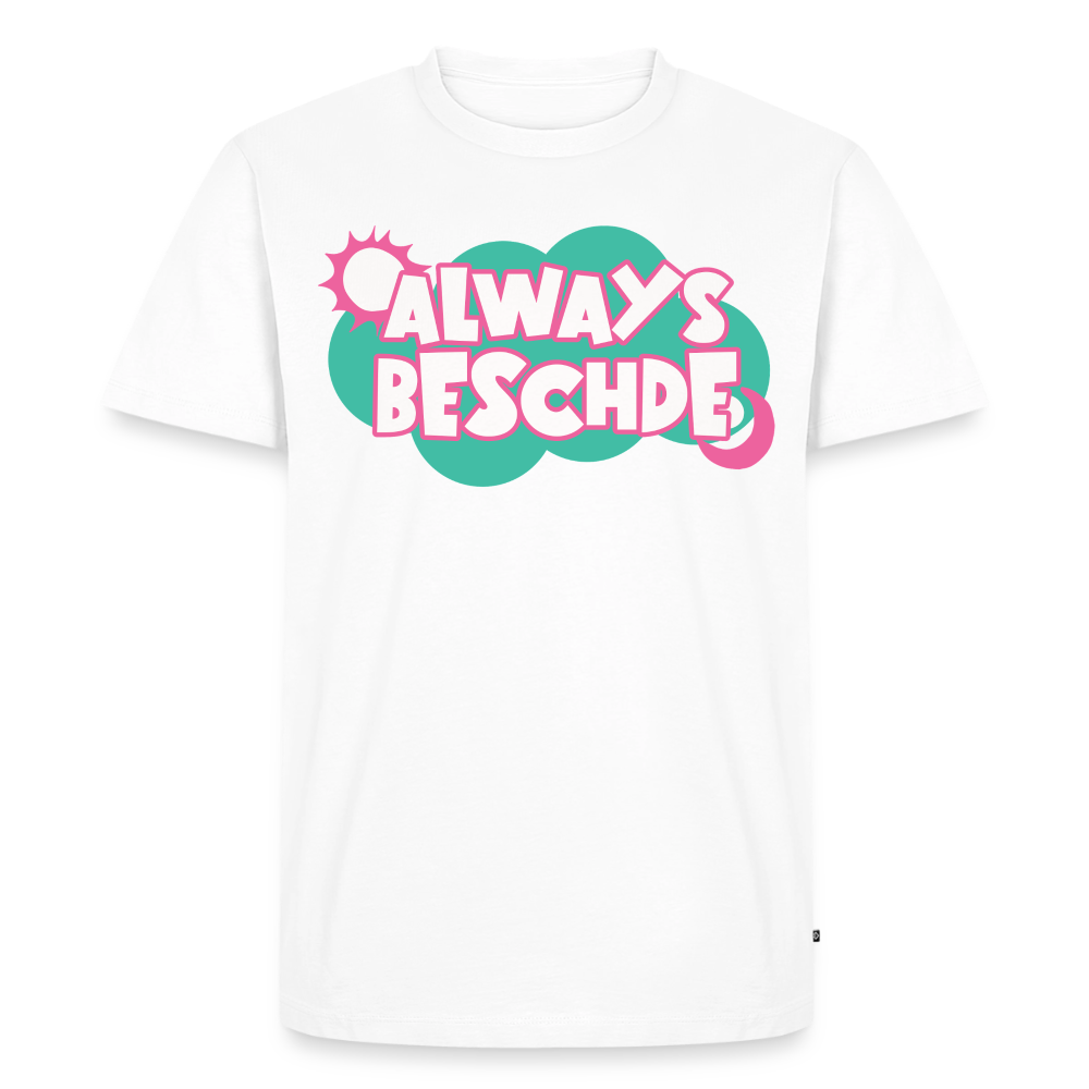Always Beschde Design – Männer Premium T-Shirt - Weiß
