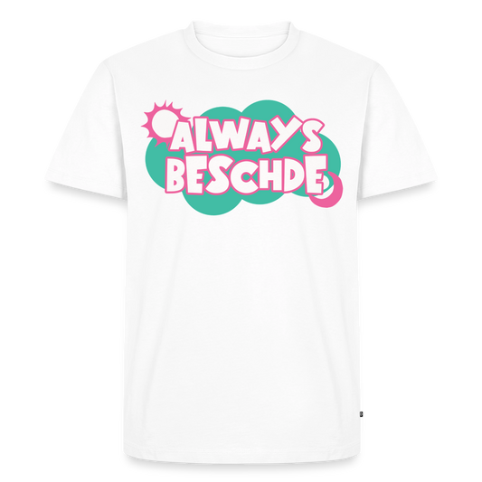 Always Beschde Design – Männer Premium T-Shirt - Weiß