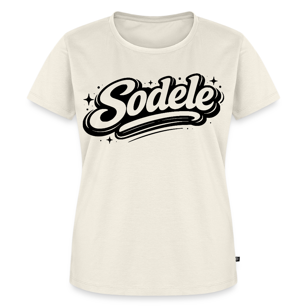 Sudele Design – Frauen Premium T-Shirt - Naturweiß