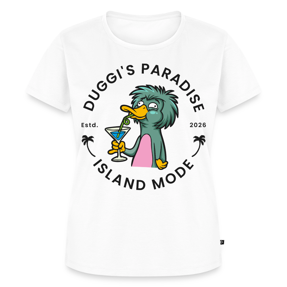 Nuggis Paradise Design – Frauen Premium T-Shirt - Weiß