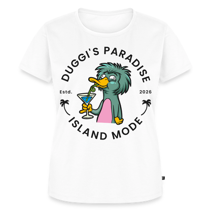Nuggis Paradise Design – Frauen Premium T-Shirt - Weiß