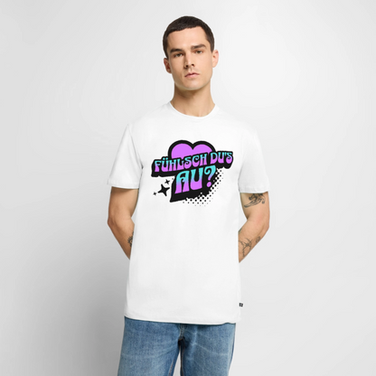 Fühlsch du‘s au Design – Männer Premium T-Shirt - Weiß