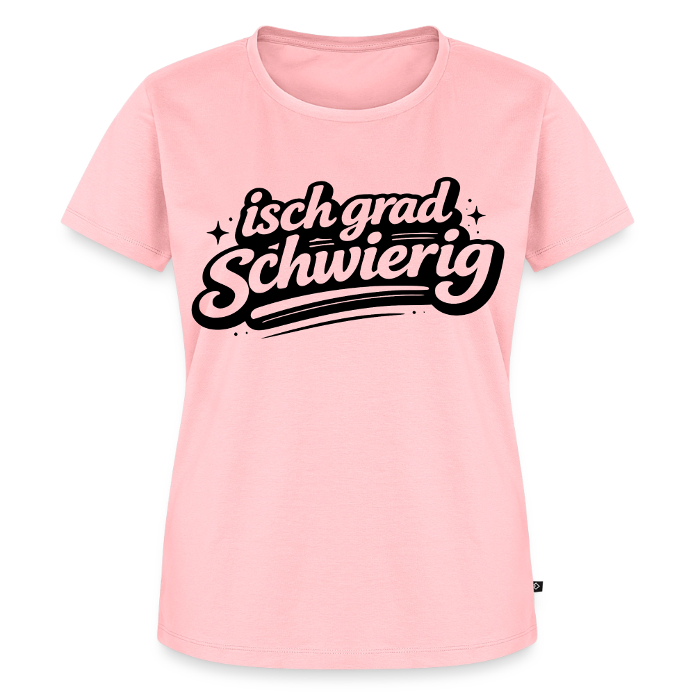 isch grad schwierig Design – Frauen Premium T-Shirt - Rosa