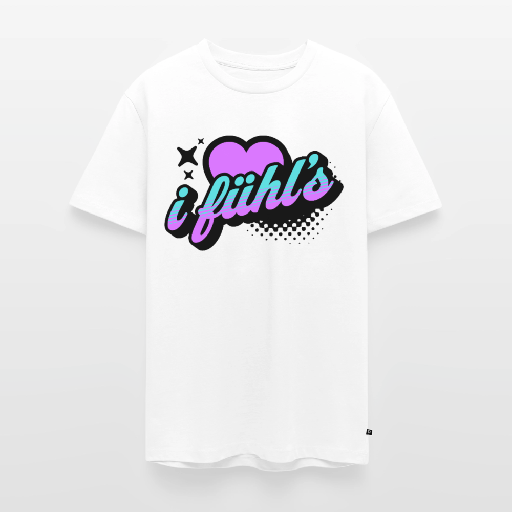 i fühl‘s Design – Männer Premium T-Shirt - Weiß