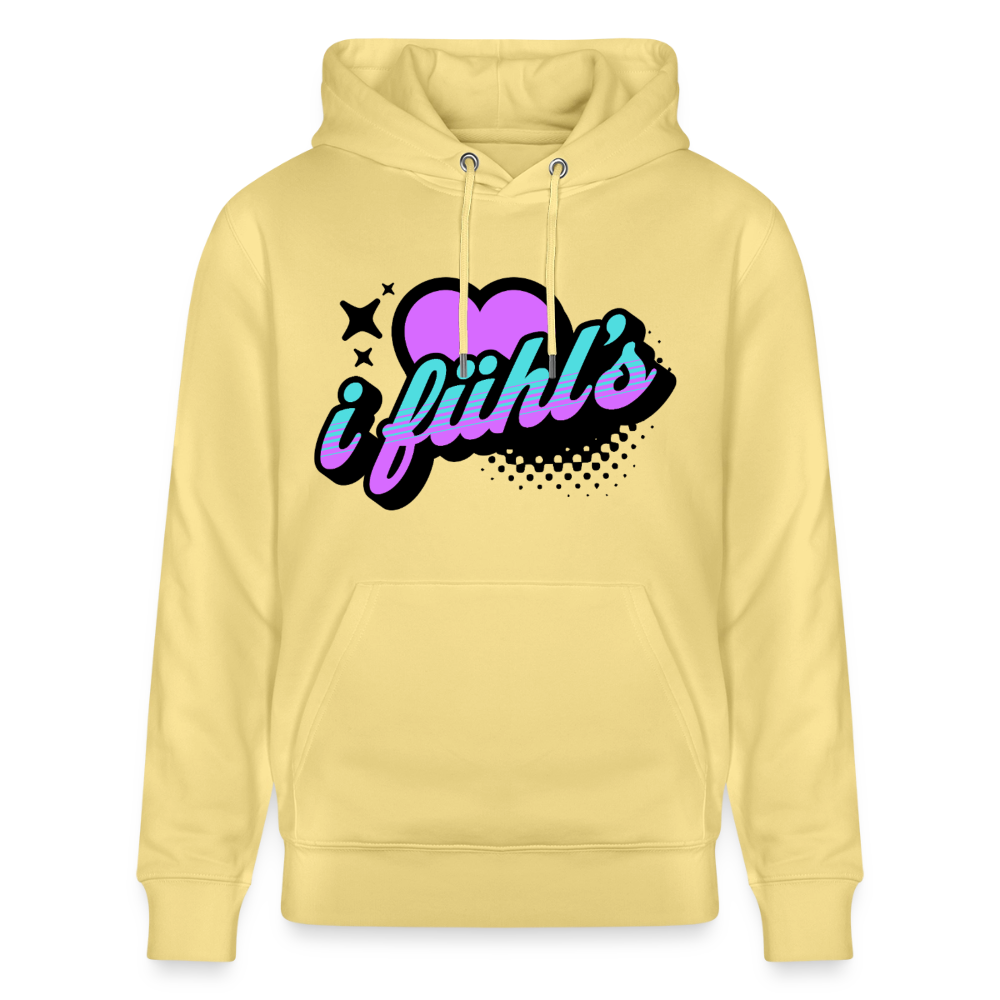 i fühl‘s Design – Unisex Bio-Hoodie - Gelb Viva 