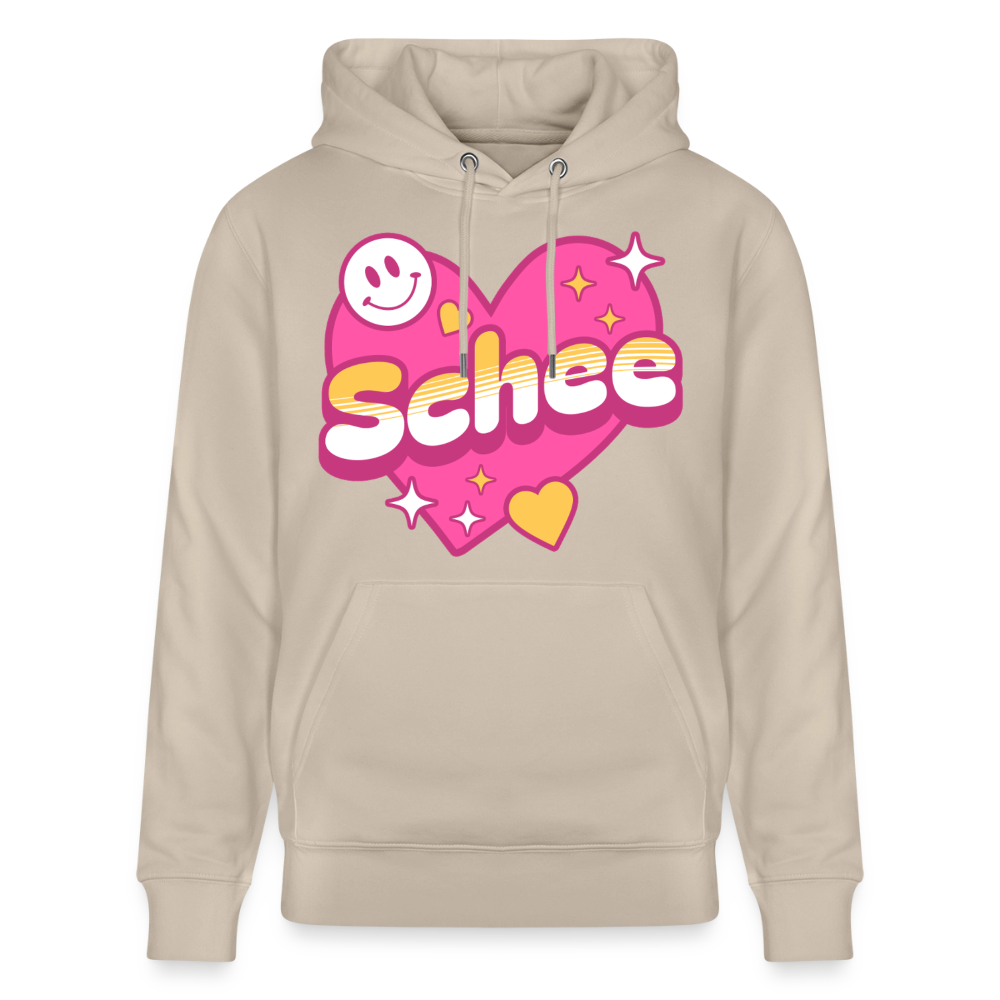 Schee Design – Unisex Bio-Hoodie - Beige