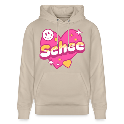 Schee Design – Unisex Bio-Hoodie - Beige