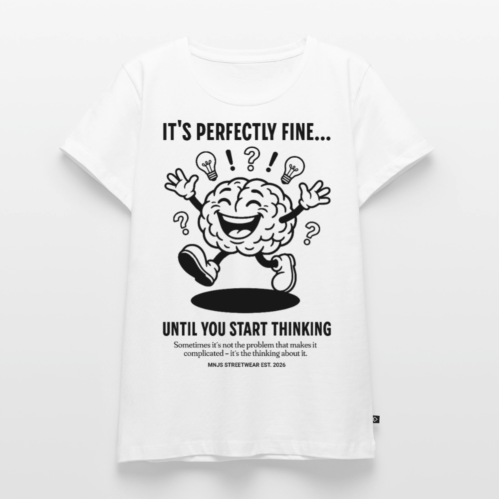 Brain Design – Frauen Premium T-Shirt - Weiß