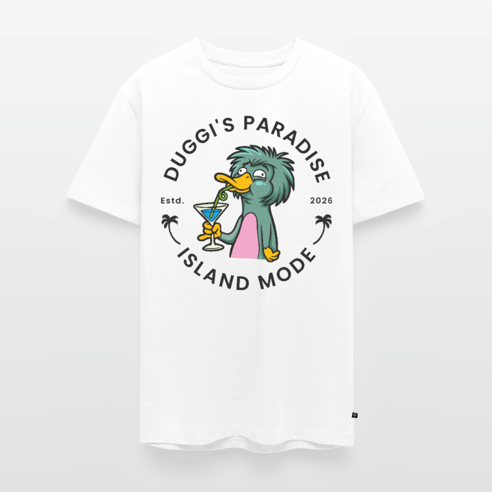 Nuggis Paradise Design – Männer Premium T-Shirt - Weiß