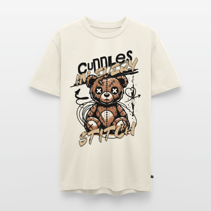 Bear Design – Männer Premium T-Shirt - Naturweiß