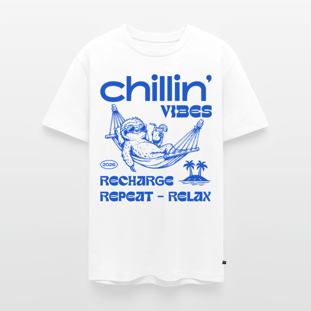 Chillen Vibes Design – Männer Premium T-Shirt - Weiß