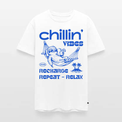 Chillen Vibes Design – Männer Premium T-Shirt - Weiß