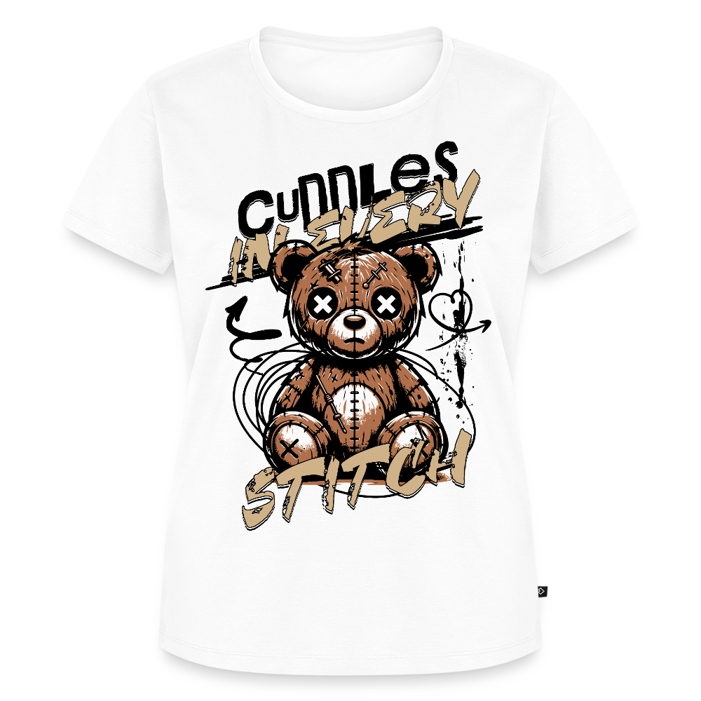 Bear Design – Frauen Premium T-Shirt - Weiß