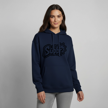 Suburb Design – Oversized Unisex Hoodie - Navy