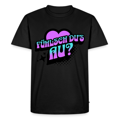 Fühlsch du‘s au Design – Männer Premium T-Shirt - Schwarz