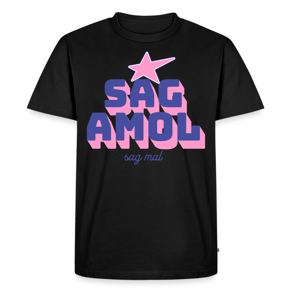 Sagamol Design – Männer Premium T-Shirt - Schwarz